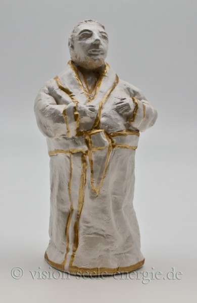 Dr. Mikao Usui - Skulptur aus luftgetrockneter Modelliermasse